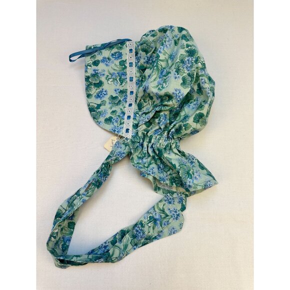 Womens Pioneer Bonnet Prairie Girls Floral Vintage Historical Kids Bonnet READ - Picture 6 of 10